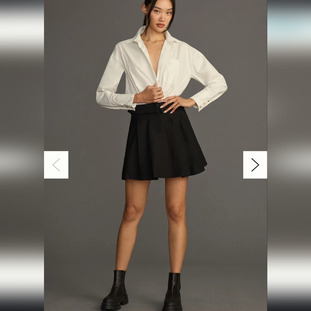 By Anthropologie Twofer Buttondown Shirt Dress